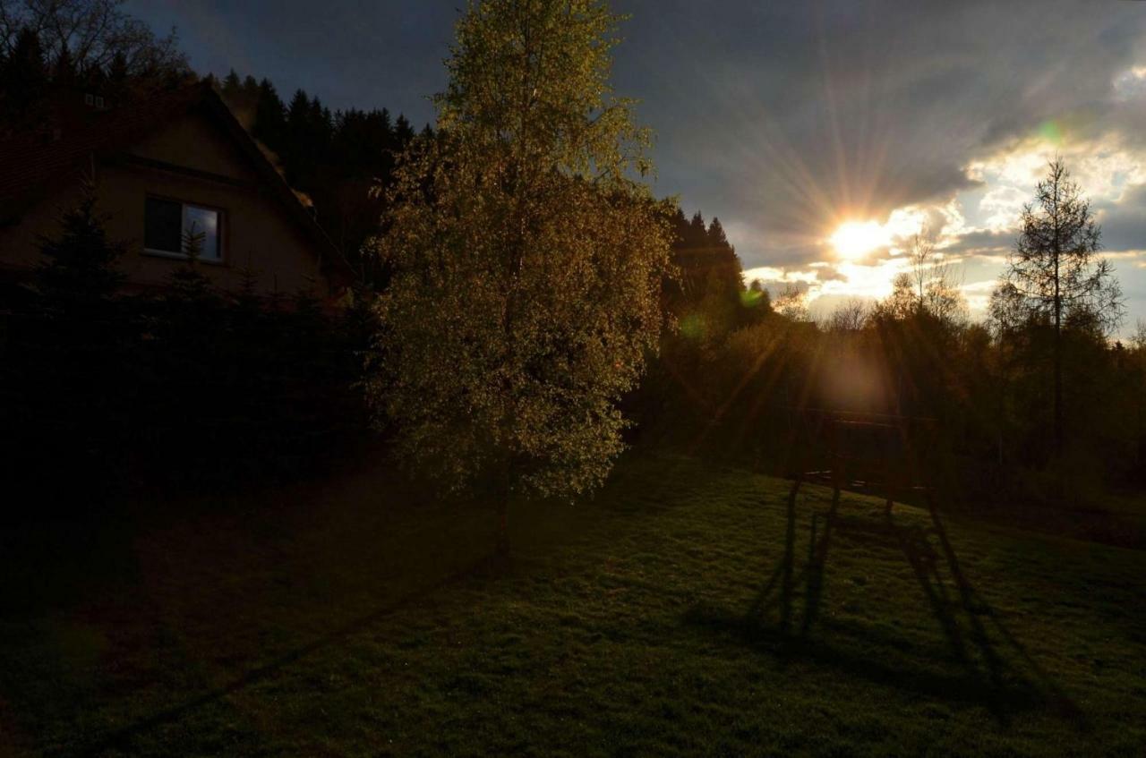 Dom Na Pstraznicy Villa Kudowa-Zdrój Kültér fotó
